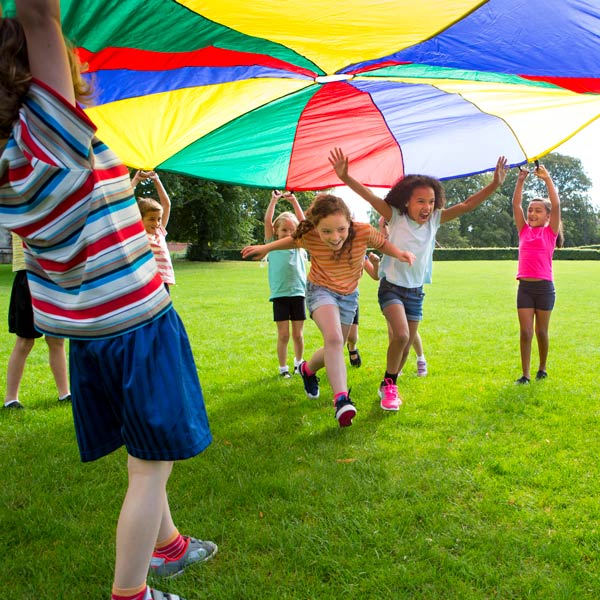 kids playing outside