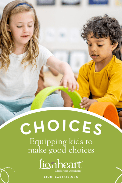 Two students playing with educational toy in Texas classroom