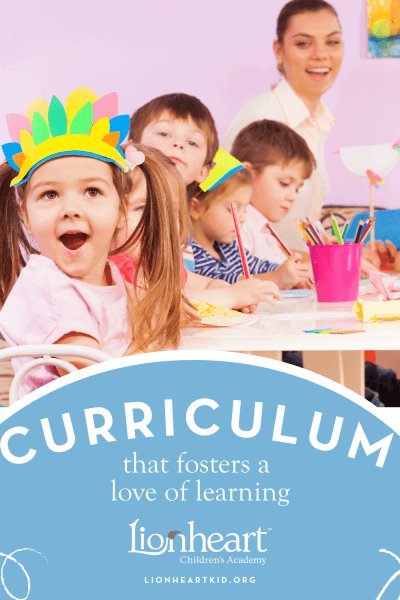 Curriculum that fosters a love of learning pinterest pin