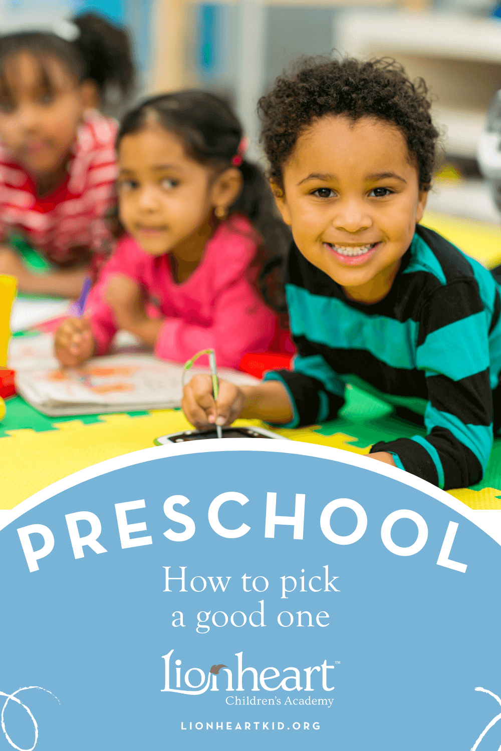 Students coloring and playing in Texas classroom