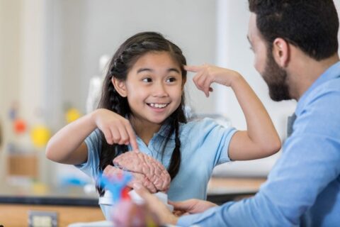 Kids exploring emotional intelligence with Lionheart's fun and engaging activities